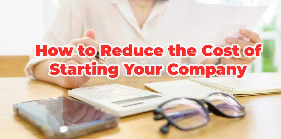 cost of starting your company