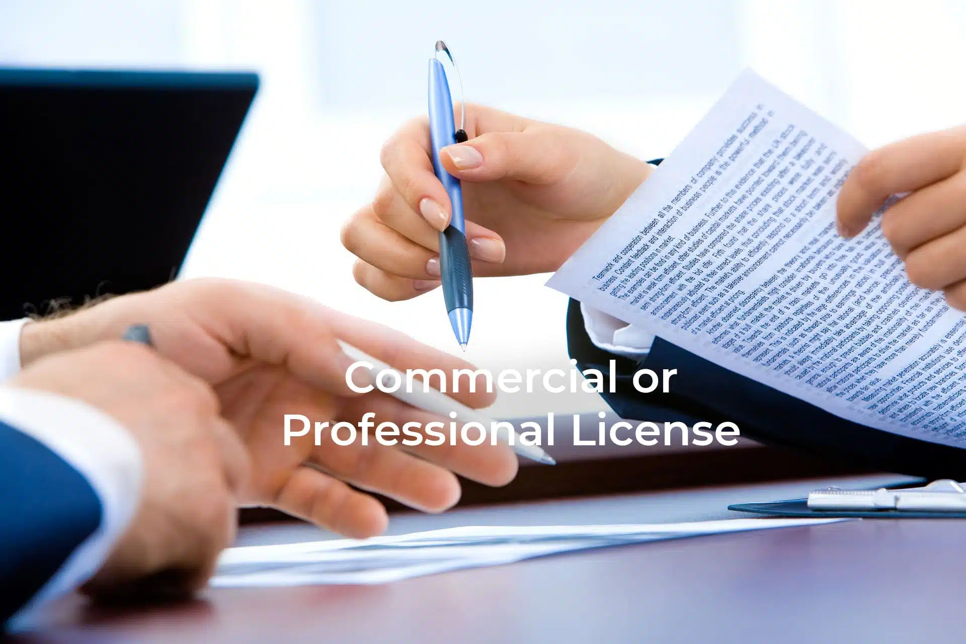 commercial license