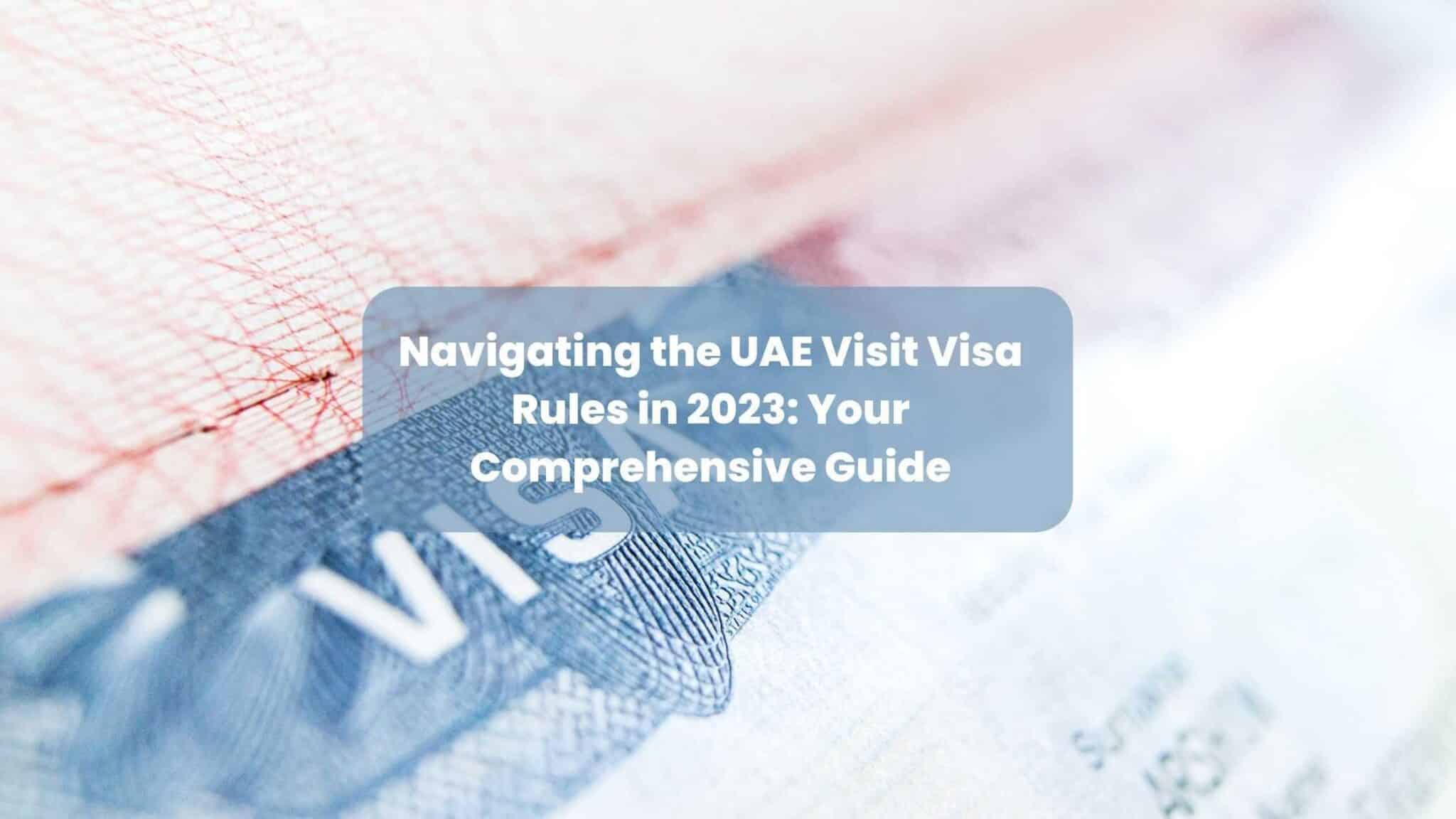 uae visit visa rate in india