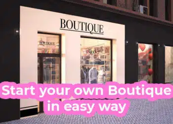 botique business setup