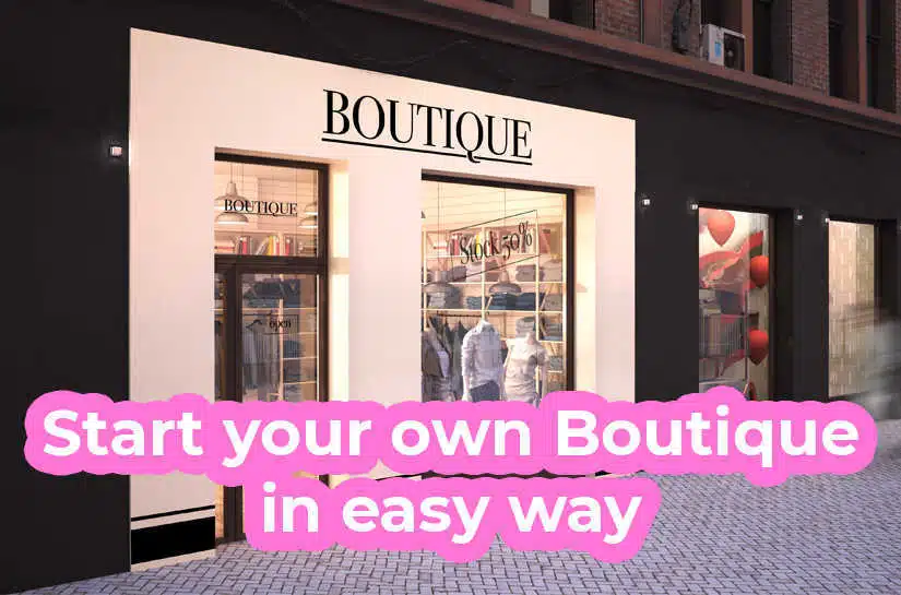 botique business setup